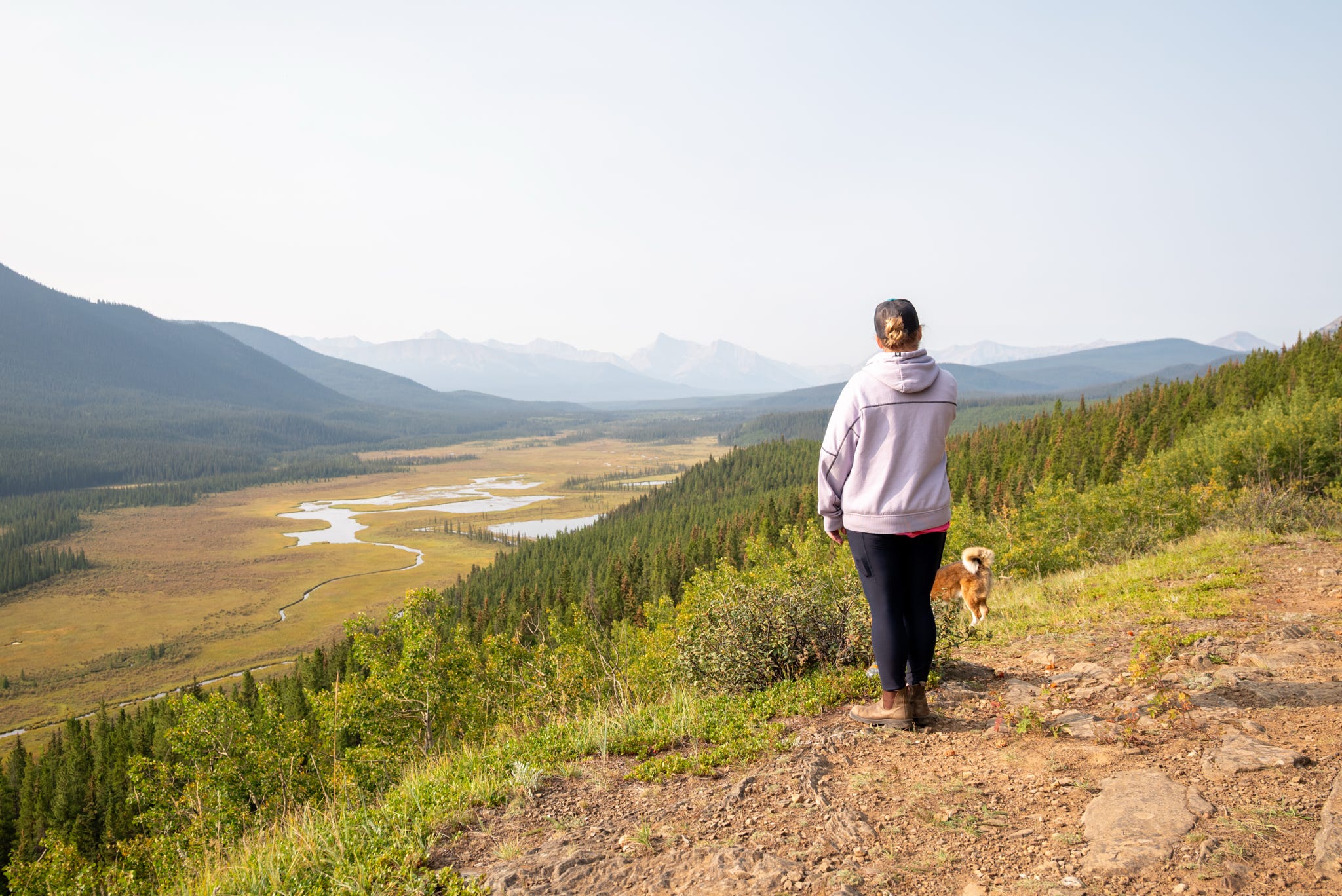 Scenic viewpoint and grounding walk